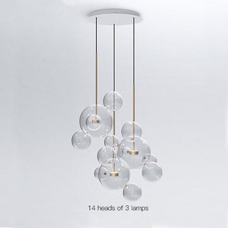 Bubbles Glass Chandelier – Elegant Lighting with a Modern Twist-Pendant Lights