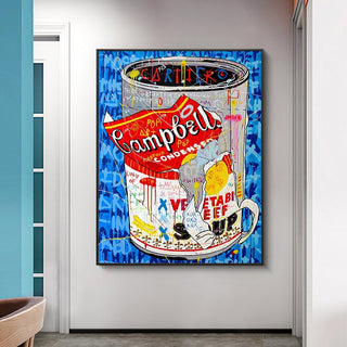 Campbell's Soup Canvas Wall Art-Wall Posters