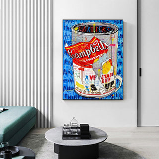 Campbell's Soup Canvas Wall Art-Wall Posters