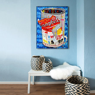 Campbell's Soup Canvas Wall Art-Wall Posters