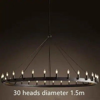 Candle Chandelier: Illuminating Elegance and Charm-Chandeliers