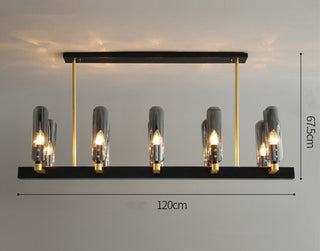 Candles Chandelier - Illuminate Your Space with Elegance-Kitchen Island