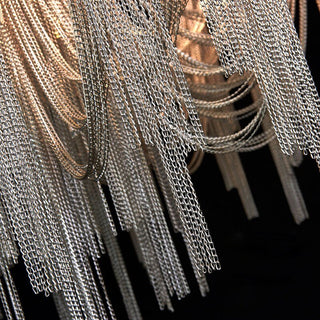 Chain Chandelier: Elegant Lighting Fixture for Modern Spaces-Chandeliers