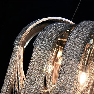 Chain Chandelier: Elegant Lighting Fixture for Modern Spaces-Chandeliers