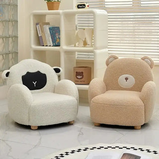 Child Pouf Sheep Sofa – Adorable Comfort for Your Little One’s Room-Kids Furniture