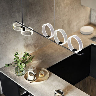 Circular Rings Kitchen Lightings: Stylish Fixtures-Kitchen Island