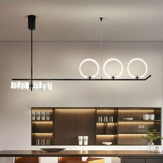 Circular Rings Kitchen Lightings: Stylish Fixtures-Kitchen Island