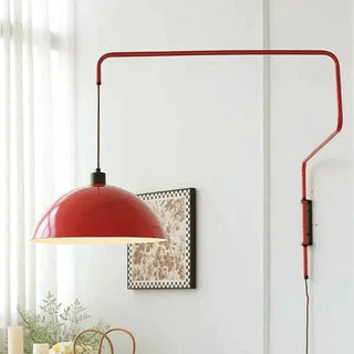 Classic Long Arm Adjustable Pendant Wall Light-Wall Lights