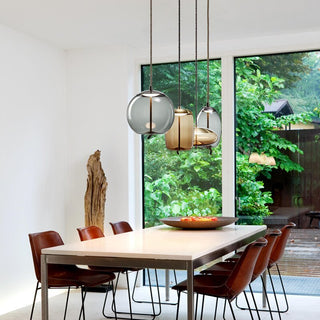 Clear Glass Pendant Light for Captivating Ambiance-Pendant Lights