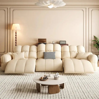 Cloud Lazy Puff Extendable Large Sofa-Sofa Set