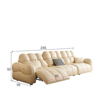 Cloud Lazy Puff Extendable Large Sofa-Sofa Set
