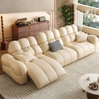 Cloud Lazy Puff Extendable Large Sofa-Sofa Set
