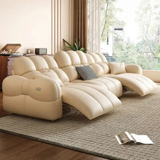 Cloud Lazy Puff Extendable Large Sofa-Sofa Set