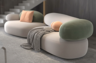 Set di divani designer Cloud Puff: mobili che catturano l'attenzione