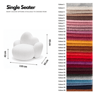 Cloud Sofa Set: Quality, Comfort, and Style!-Sofa Set