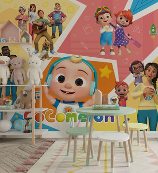 Cocomelon Wallpaper Murals: Kids Room Wall Decor-Kids Room Wallpaper