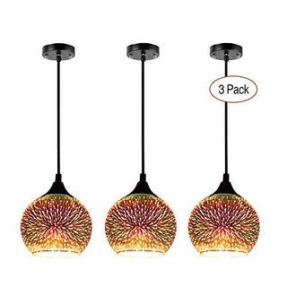 Colorful Fireworks Starry Sky Hanging Glass Chandelier-Pendant Lights