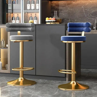 Comedor Bar Chair Stool Height Swivel-Bar Stools
