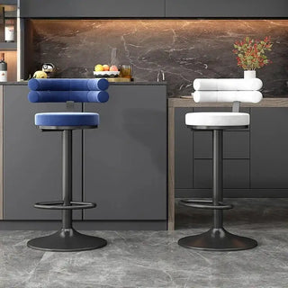 Comedor Bar Chair Stool Height Swivel-Bar Stools