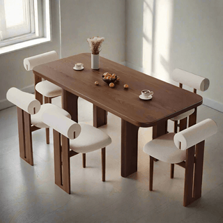 Comedor Classic Dining Table Set – Wooden Modern Dining Room Furniture-Dining Tables