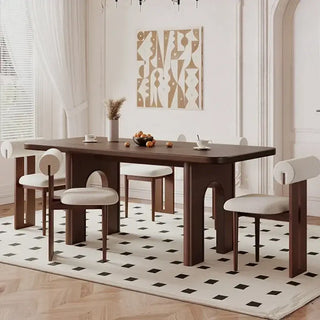 Comedor Classic Dining Table Set – Wooden Modern Dining Room Furniture-Dining Tables