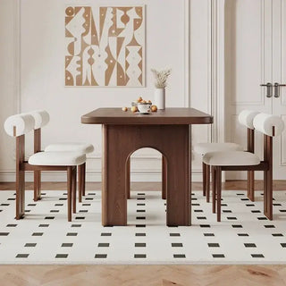 Comedor Classic Dining Table Set – Wooden Modern Dining Room Furniture-Dining Tables