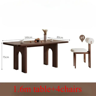 Comedor Classic Dining Table Set – Wooden Modern Dining Room Furniture-Dining Tables