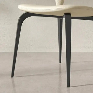 Comedor Leather Wooden Dining Chair-Dining Chairs