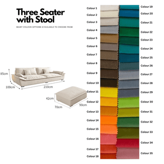 Comfort Exquisite Lounge Sofa Set-Sofa Set