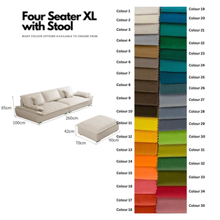 Comfort Exquisite Lounge Sofa Set-Sofa Set