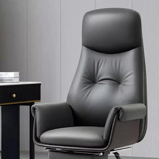 Comfortable Adjustable Executive Leather Office Chair – Modern Swivel Ergonomic Design-Office Chairs
