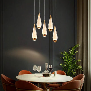 Cones Staircase Chandelier: Exquisite Lighting Solution-Chandeliers