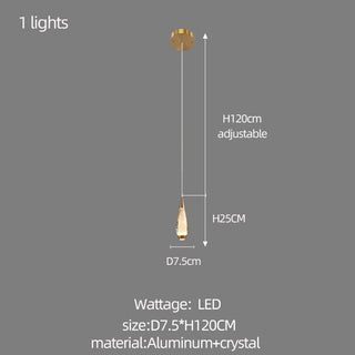 Cones Staircase Chandelier: Exquisite Lighting Solution-Chandeliers