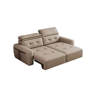 Convertible Sofa Bed - Multifunctional Leather Sofa Set-Sofa Set