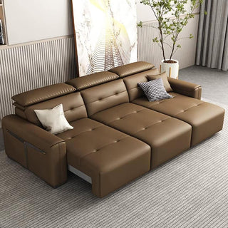Convertible Sofa Bed - Multifunctional Leather Sofa Set-Sofa Set