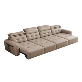 Convertible Sofa Bed - Multifunctional Leather Sofa Set-Sofa Set