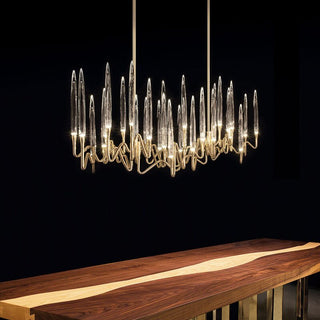 Copper Candles Chandelier: Elegant Lighting Solution-Chandeliers