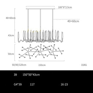 Copper Candles Chandelier: Elegant Lighting Solution-Chandeliers