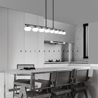 Copper Strip Creative Bar Hanging light-Kitchen Island