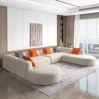 Corner Sectional Lazy Floor Sofa-Sofa Set
