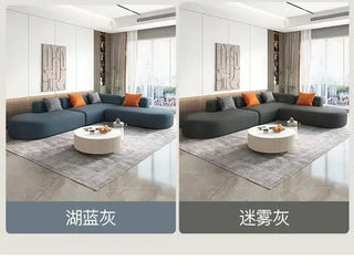 Corner Sectional Lazy Floor Sofa-Sofa Set