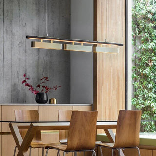 Creative Black Gold Combination Hanging Lamp-Kitchen Island