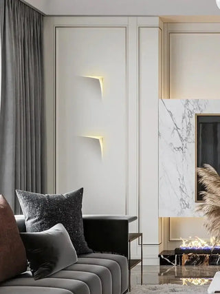 Creative Minimalistic Edge Wall Light - Pack of 2-Wall Lights