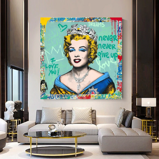 Crowned: Marilyn Pop Art - Discover the Iconic Piece-Marilyn Monroe Art