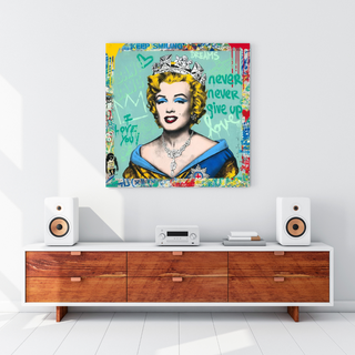 Crowned: Marilyn Pop Art - Discover the Iconic Piece-Marilyn Monroe Art