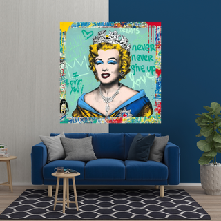 Crowned: Marilyn Pop Art - Discover the Iconic Piece-Marilyn Monroe Art