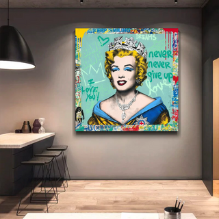 Crowned: Marilyn Pop Art - Discover the Iconic Piece-Marilyn Monroe Art