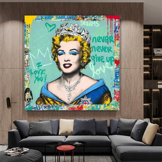Crowned: Marilyn Pop Art - Discover the Iconic Piece-Marilyn Monroe Art
