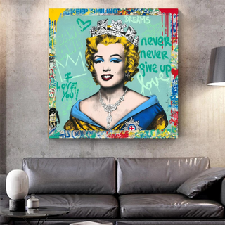 Crowned: Marilyn Pop Art - Discover the Iconic Piece-Marilyn Monroe Art