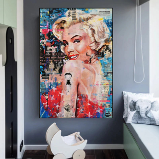 Crowned - Marilyn Pop Art: Expression of Iconic Beauty-Marilyn Monroe Art